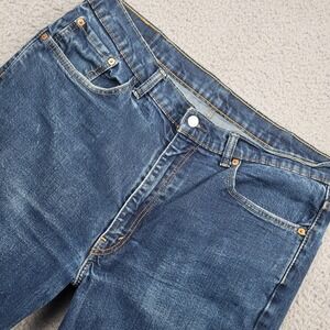 Levi's 550 Relaxed Fit‎ Jeans Mens 38x32 Dark Wash Denim Pants